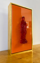 Load image into Gallery viewer, Large Marian Panel #19-Scarlet on Orange
