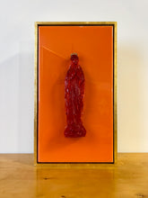 Load image into Gallery viewer, Large Marian Panel #19-Scarlet on Orange
